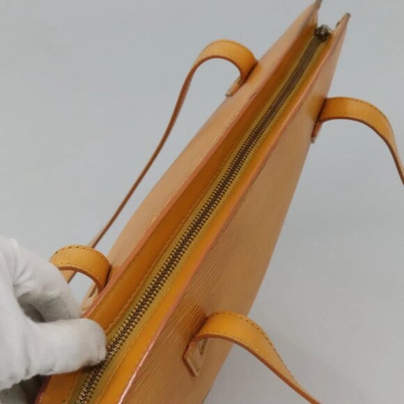 LOUIS VUITTON Epi Saint Jacques Poignees Long Bag Yellow M52339 LV Auth 116451 - Picture 15 of 16